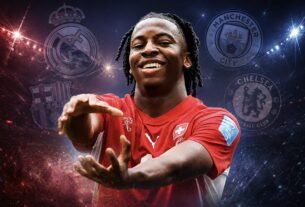 Johan Monzambi Swiss Wonderkid Wanted by top European clubs FIFA World Cup 2026