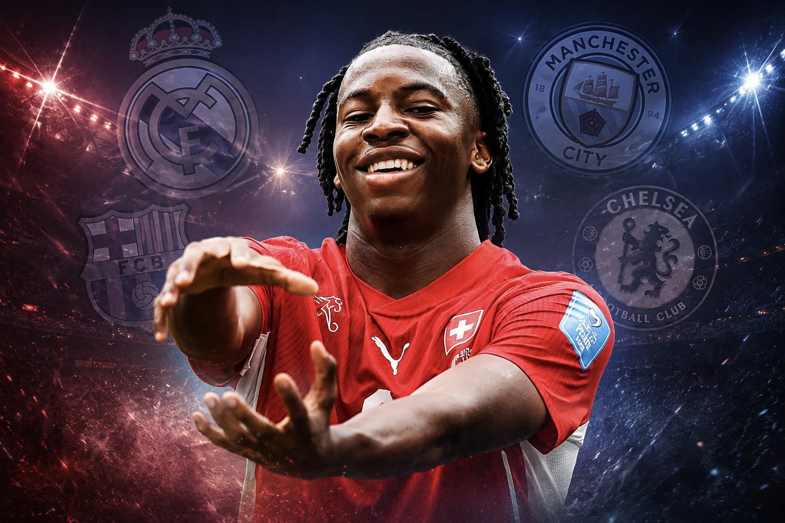 Johan Monzambi Swiss Wonderkid Wanted by top European clubs FIFA World Cup 2026